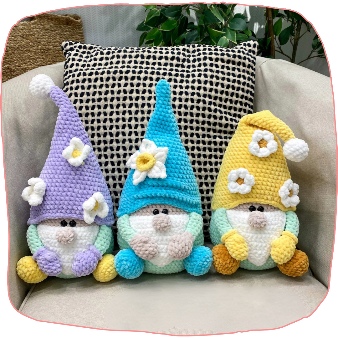 3 Set of Gnome  Pattern