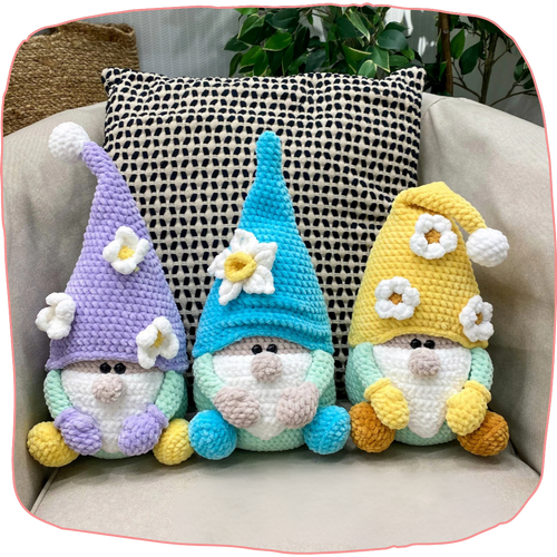 3 Set of Gnome  Pattern