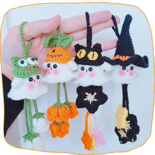 6 in 1 Car Hanging Halloween  Pattern