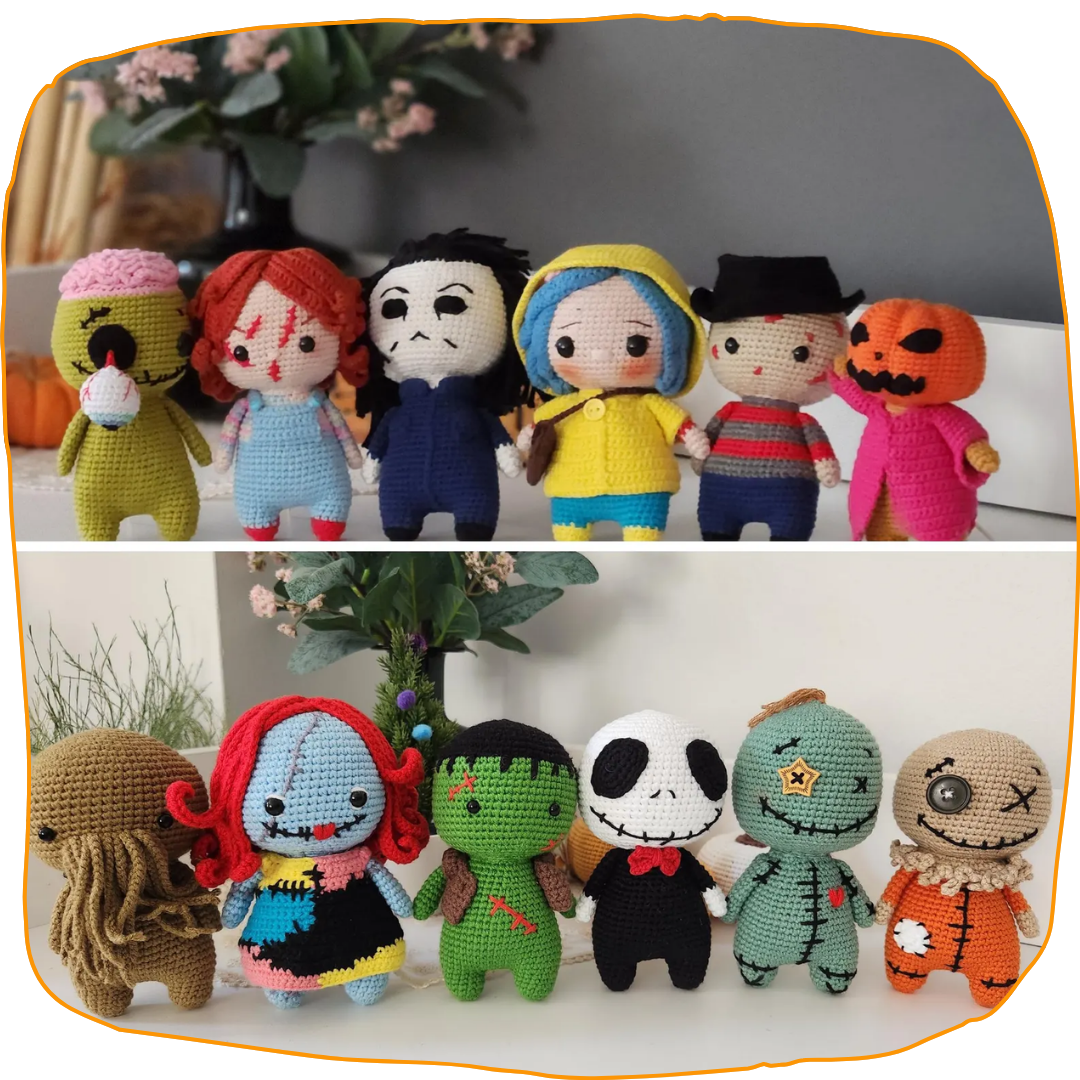 12 Halloween Amigurumi Pattern